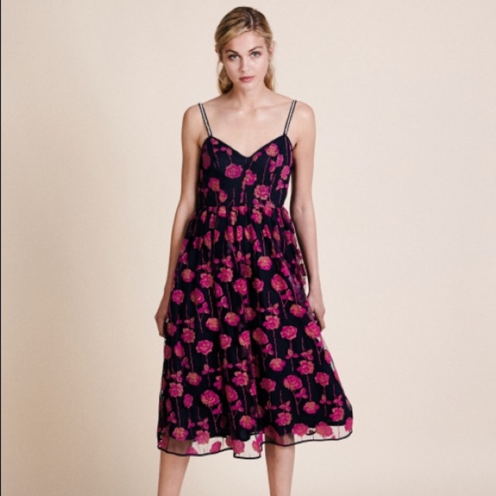 Manoush Glitter Rose Dress - 38 - NWT